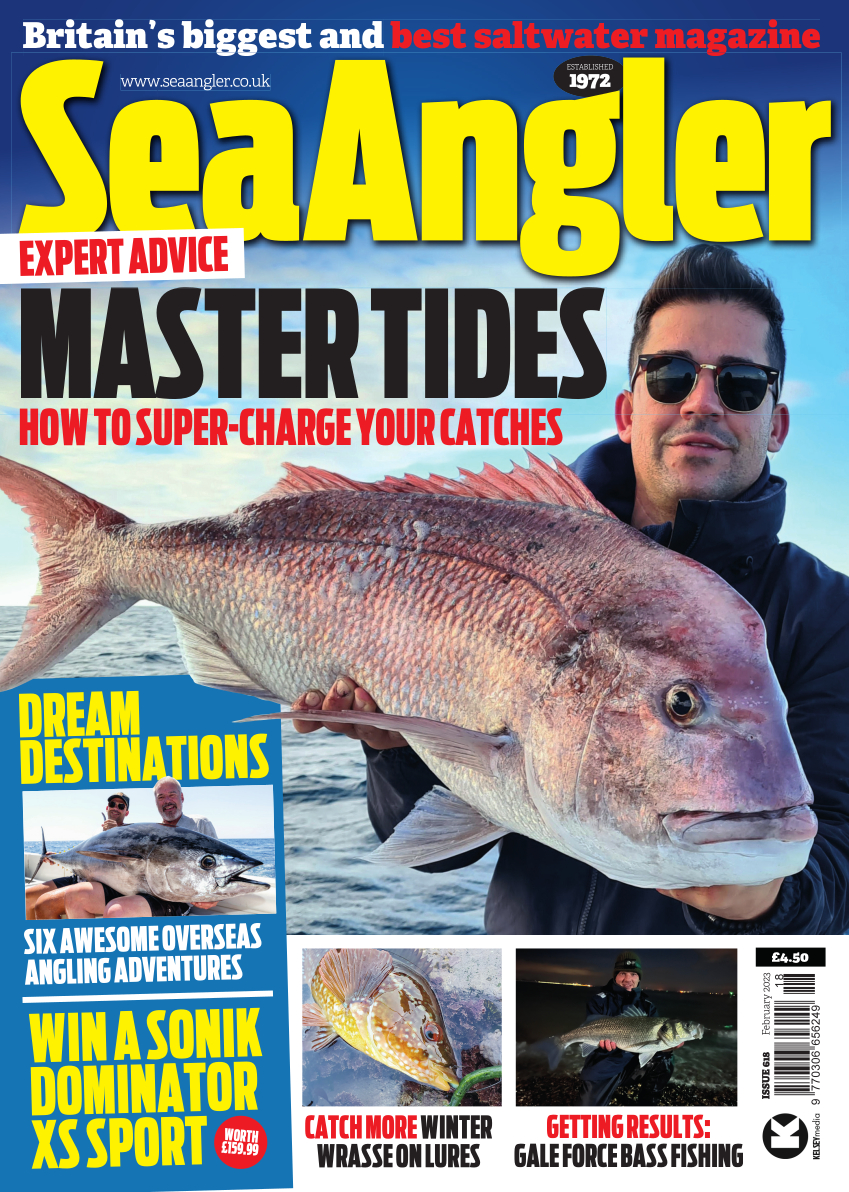 Portada revista SeaAngler