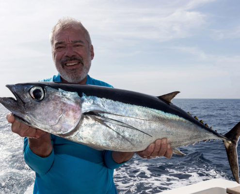 pescador con captura